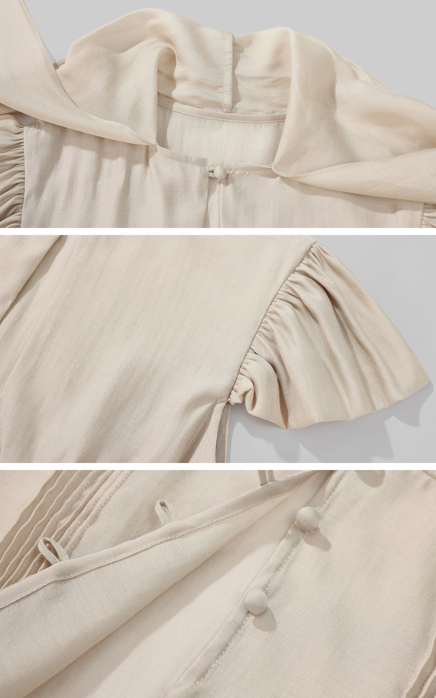 ROVENTE Sculpted Tie-Neck Corset Top - PINKPARKS