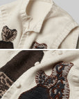 DOINDULGE Hand-Crocheted Pattern Knit Vest