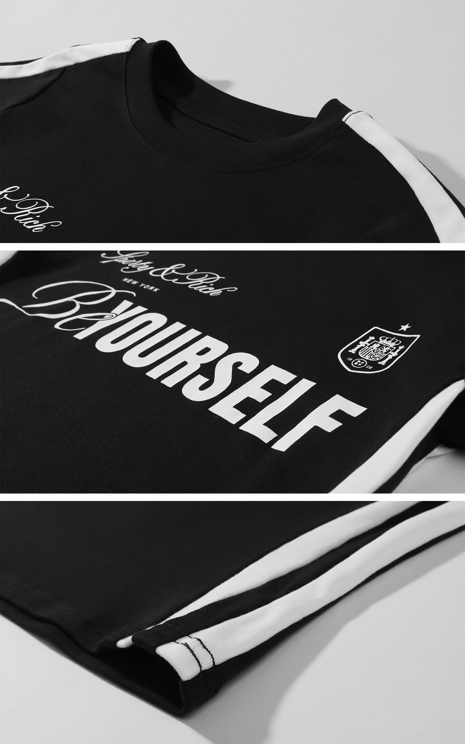 0122stepll Graphic Fitted Baby Tee