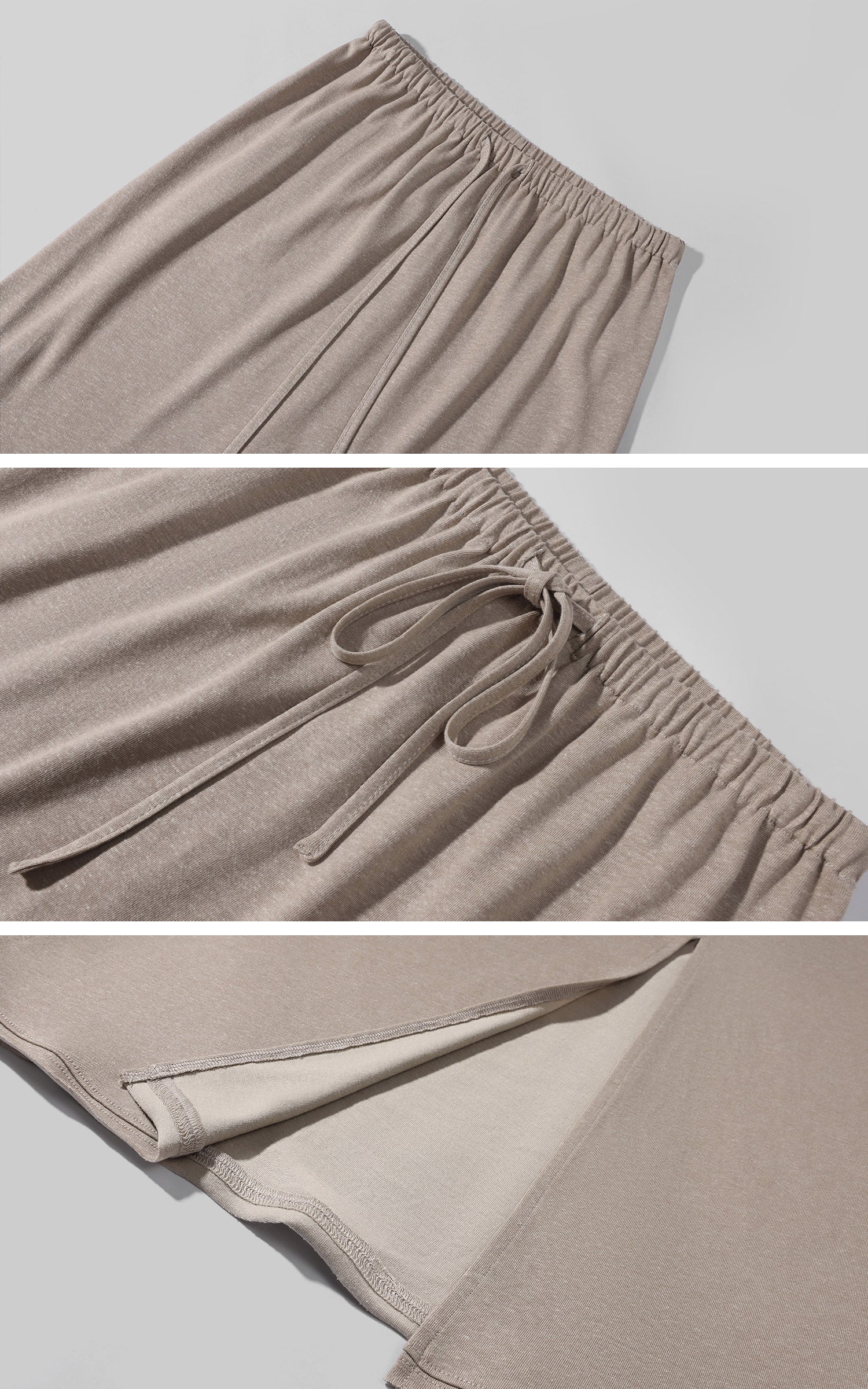 0122STEPLL Sheer Zebra Layered Low-Rise Maxi Skirt Three-Piece Set