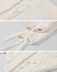 0122stepll Afterglow Tie-Detail Oversized Knit Cardigan