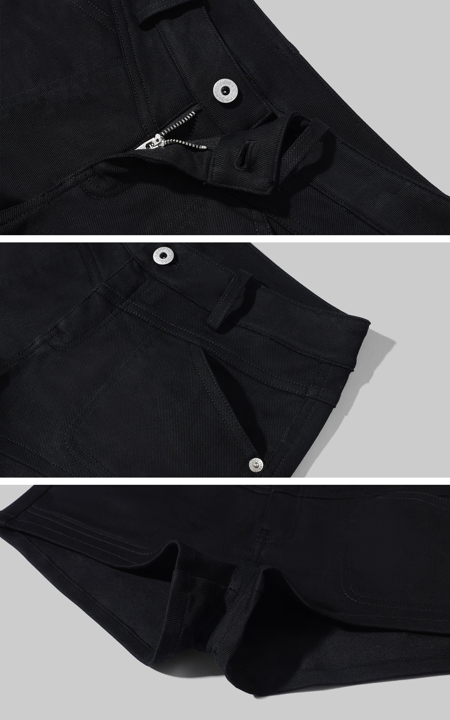 WARDEN EDGE Deconstructed Low-Rise Tailored Shorts