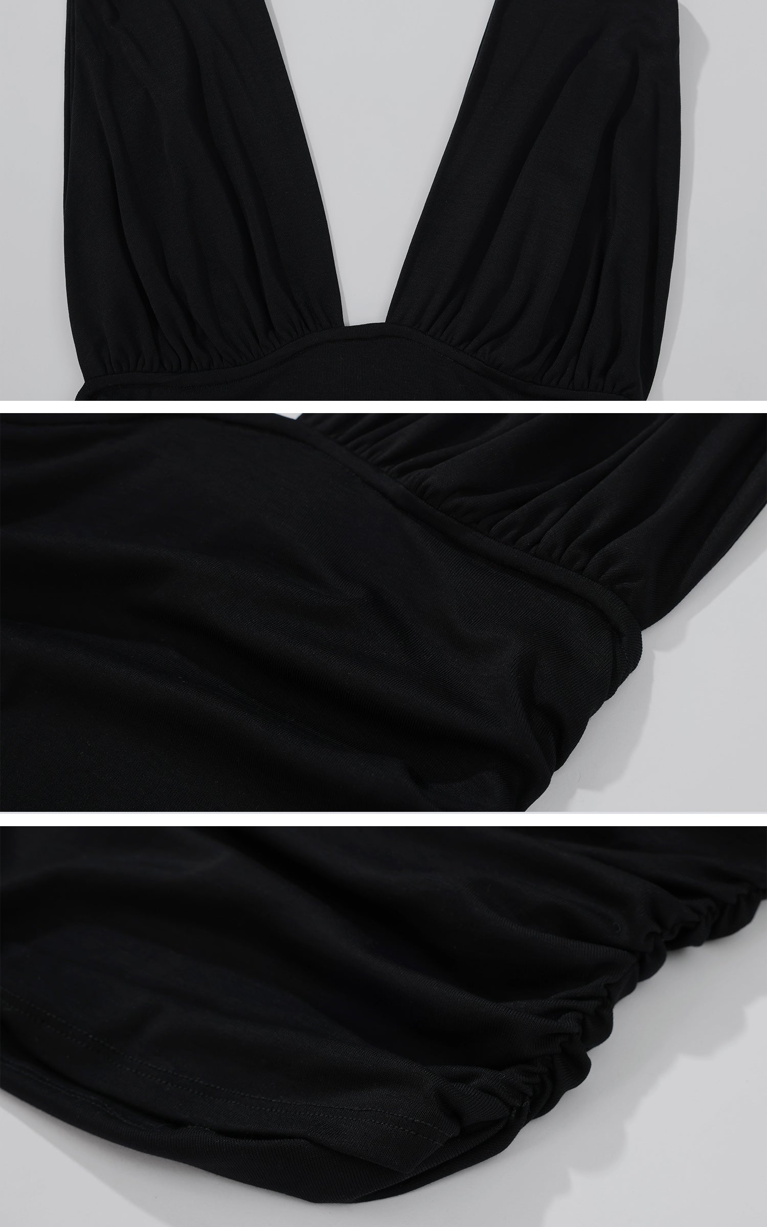 ROVENTE Draped Fitted Tank &amp; Shorts Set - PINKPARKS