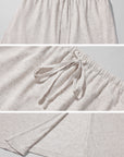 0122stepll Zebra Scarf Oversized Tee & Drawstring Maxi Skirt Lounge Set