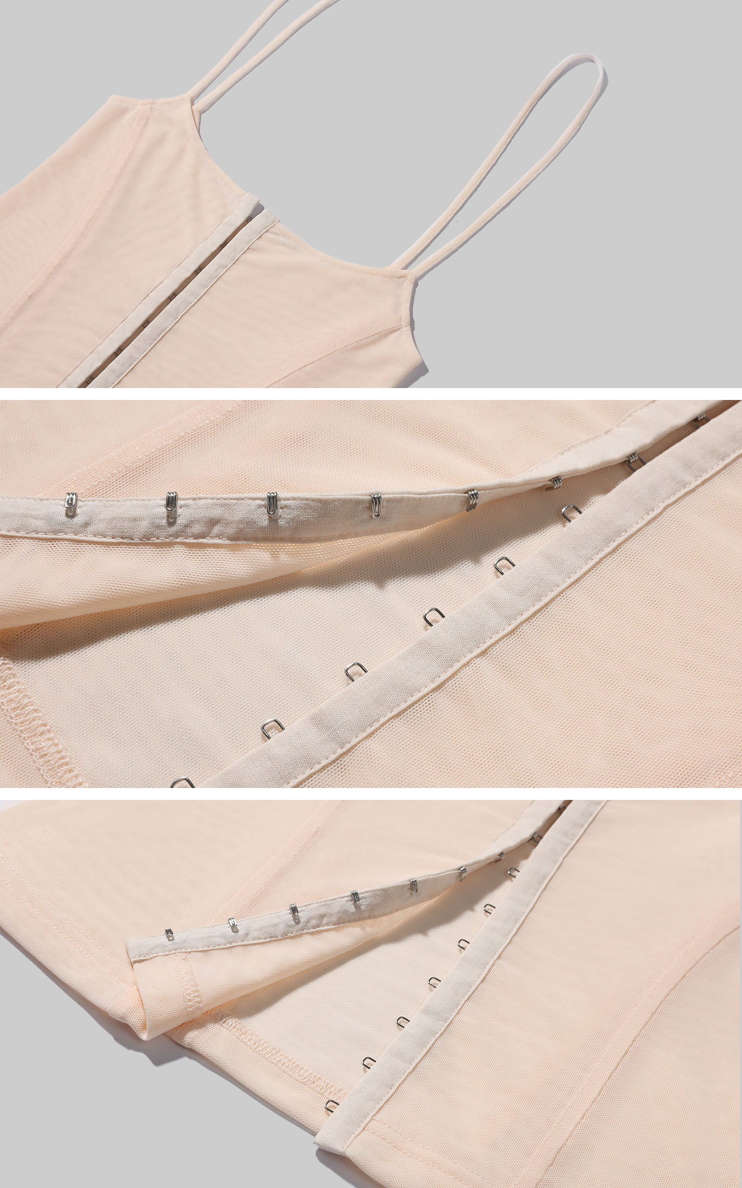 Rase le sol Structured Waist-Trainer Fitted Long Sleeve Top