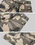 IAMXIAA Camo Wide-Leg Utility Pants