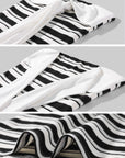 0122stepll Contrast Scarf Stripe Tube Top