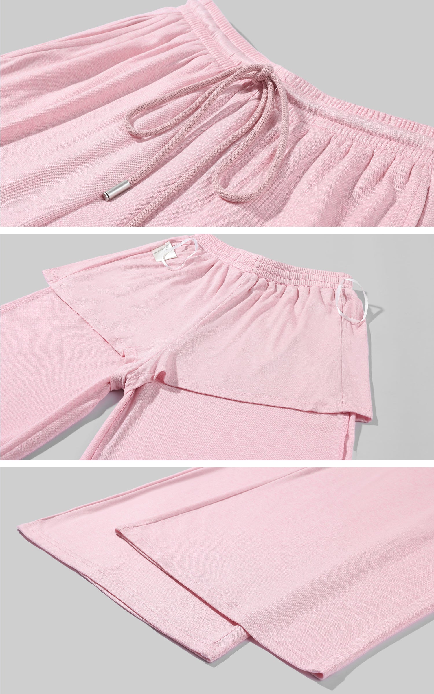 Rase Le Sol Lightweight Hoodie &amp; Wide-Leg Pants Set