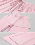 Rase Le Sol Lightweight Hoodie & Wide-Leg Pants Set