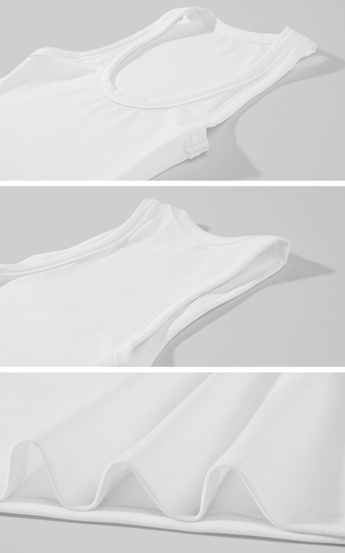 ROVENTE Layered Scoop Neck Tank &amp; Cropped Sleeve Top Set