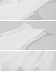 ROVENTE Layered Scoop Neck Tank & Cropped Sleeve Top Set
