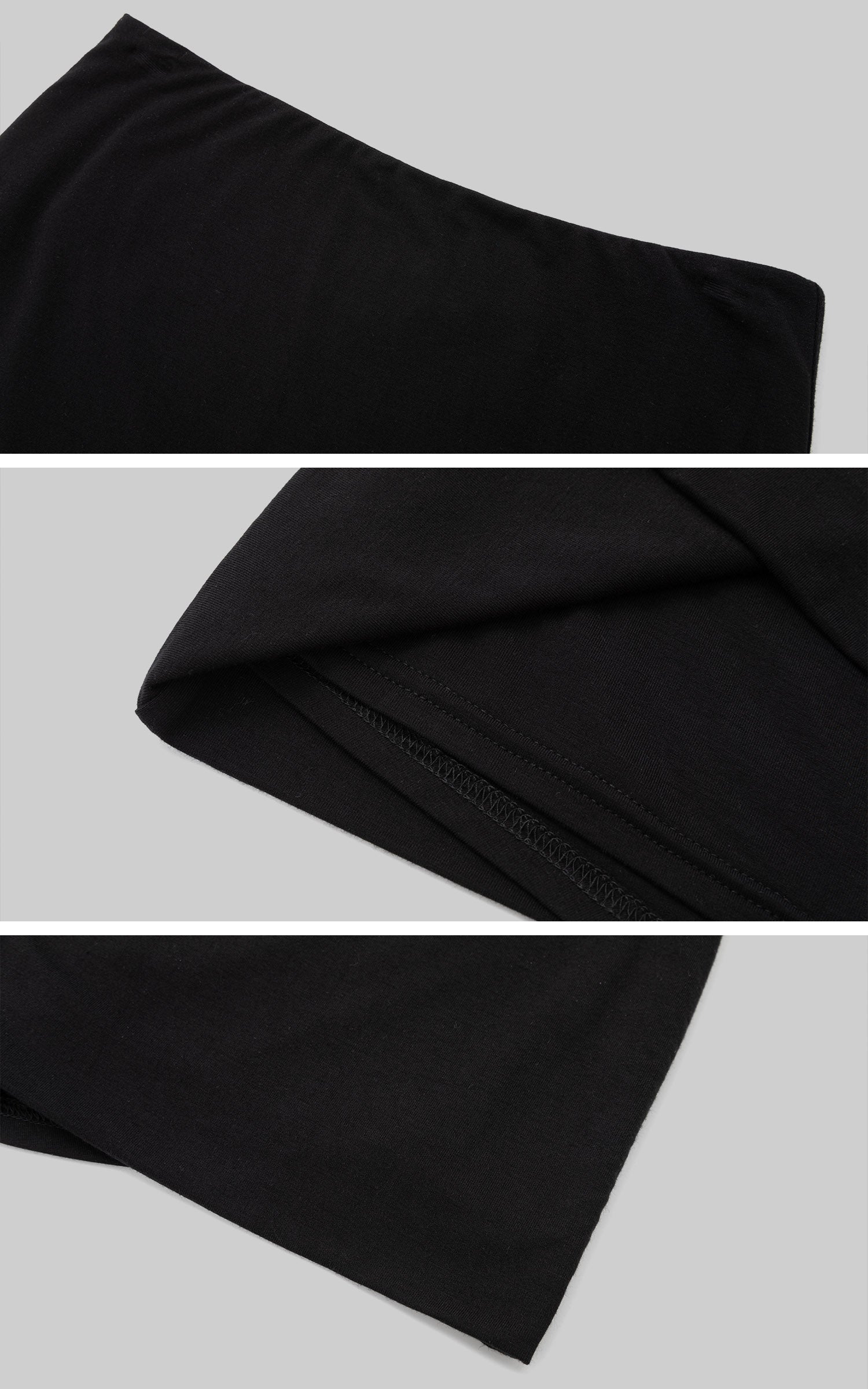 IAMXIAA Draped Deep V-Neck Top &amp; Bodycon Mini Skirt Two-Piece Set