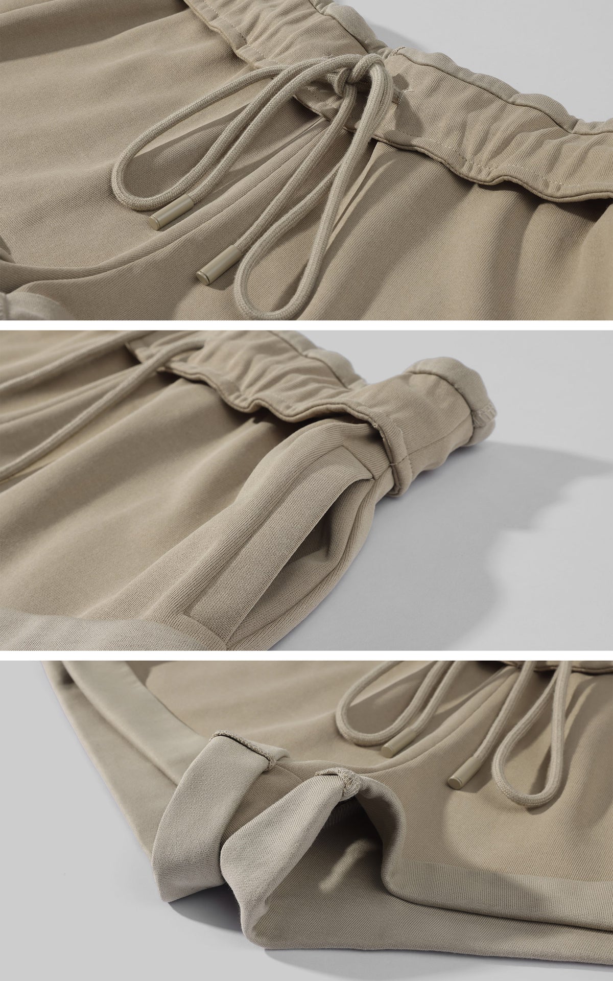 WARDEN EDGE Mini-jupe à taille repliée avec cordon Short