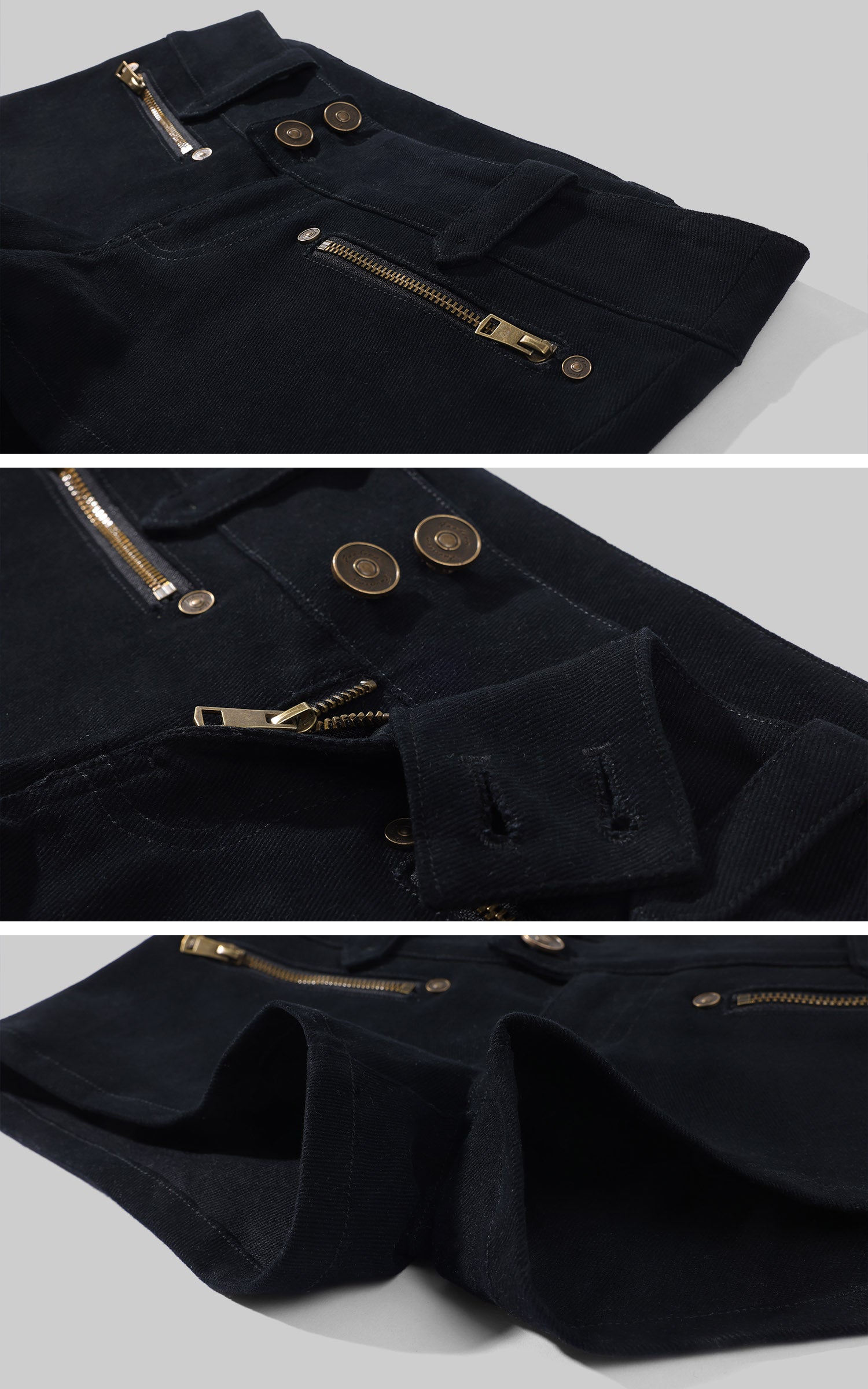 WARDEN EDGE Shorty taille basse à fermeture éclair