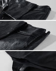 Rase le sol Draped Top & Asymmetric Skort Set