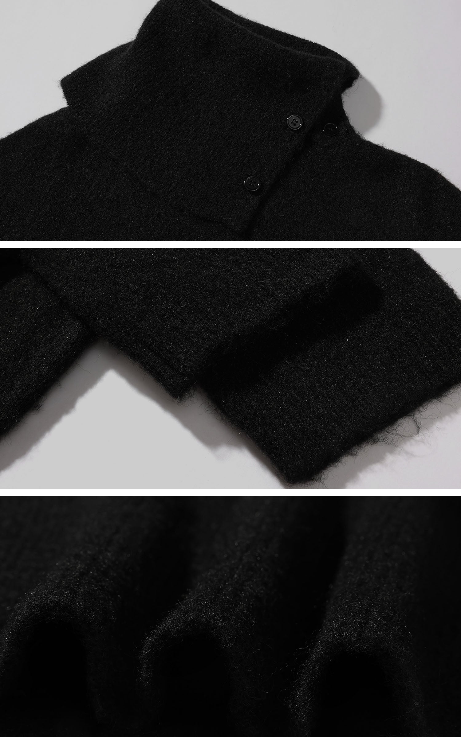 0122stepll High Neck Short Sleeve Knit Top