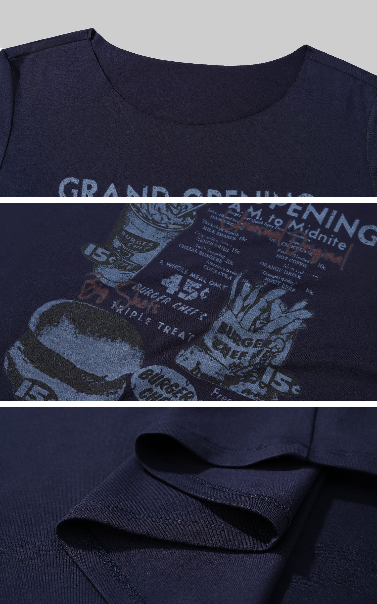 0122stepll オフショルダーリラックスグラフィックTシャツ