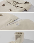 0122stepll Belted Bustier Vest & Relaxed Shirt Set