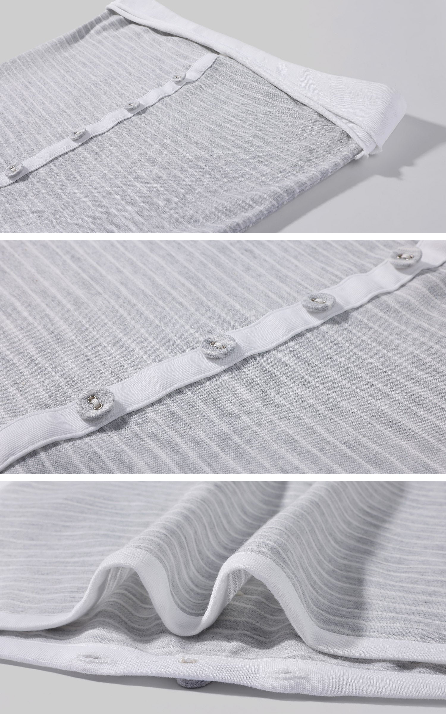 Hydrae Ensemble haut tube en maille rayée &amp; jupe longue