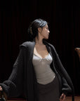 Hydrae Oversized Chunky Knit Cardigan & Hooded Cape Set