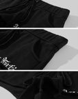 Rase le sol Raw Hem Low-Rise Lounge Shorts