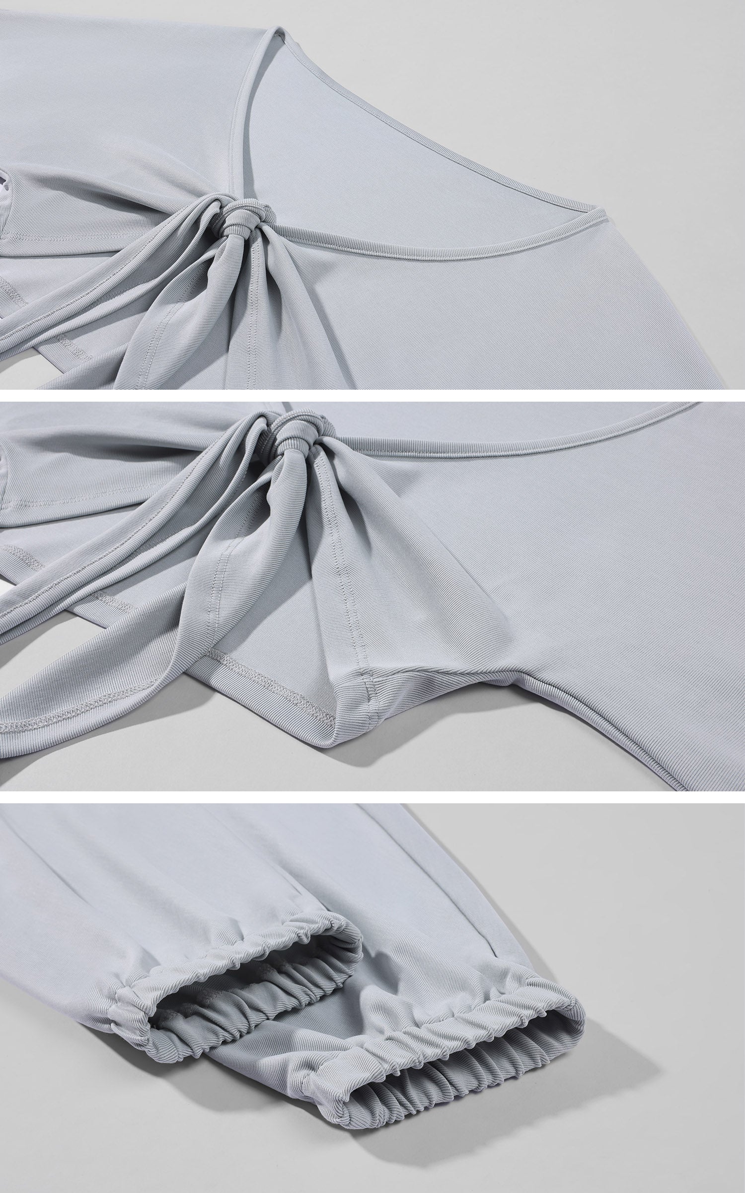 Hydrae Soft Tie Front Cropped Cardigan Top