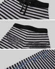 IAMXIAA Layered Camisole & Striped Wide-Leg Pants Set