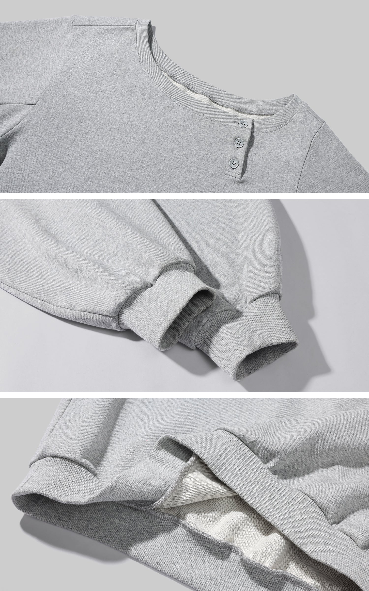 WARDEN EDGE Sweat-shirt déstructuré asymétrique à une épaule