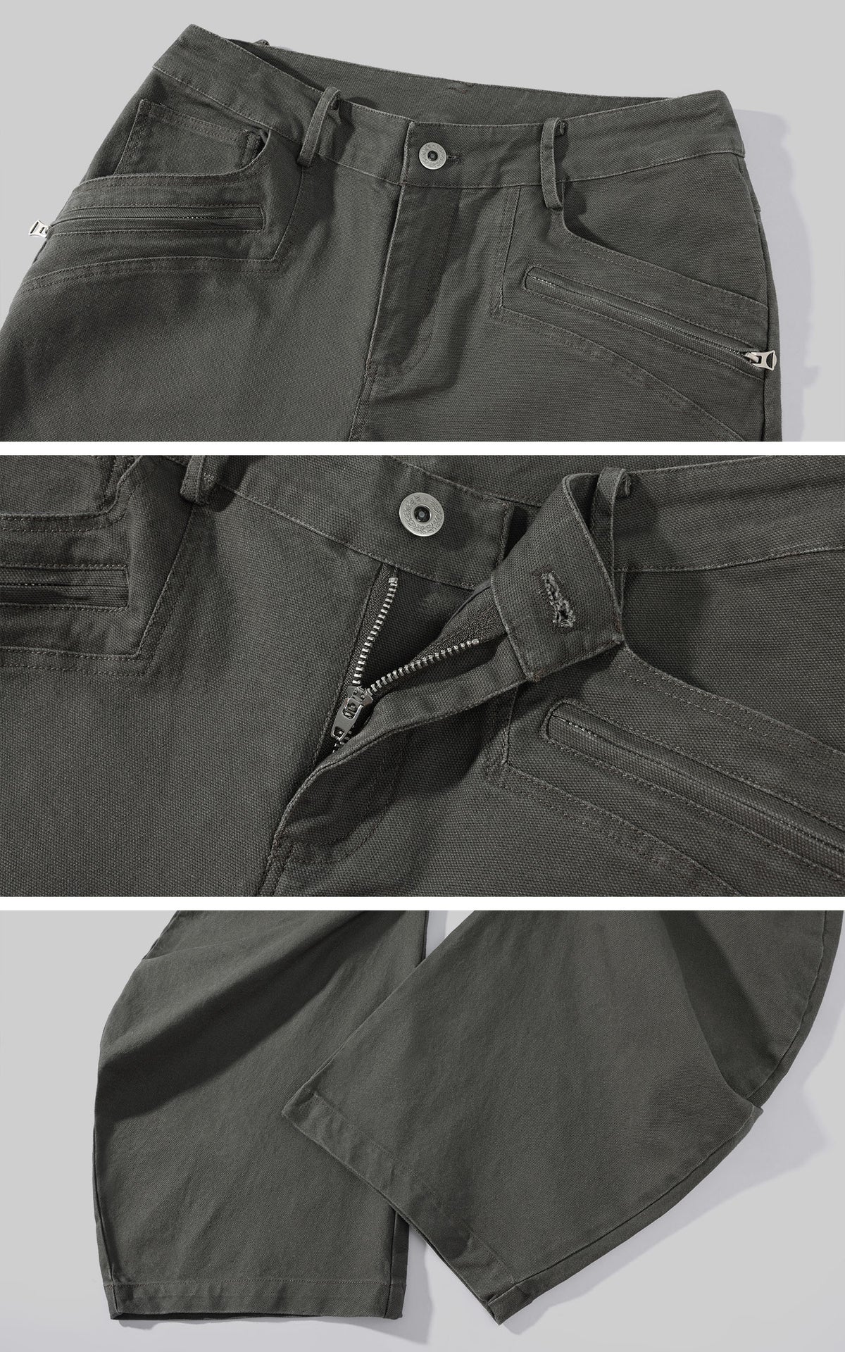 WARDEN EDGE Sculpted Draped Flare Pants