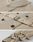 0122stepll Axis High-Neck Oversized Trench Coat