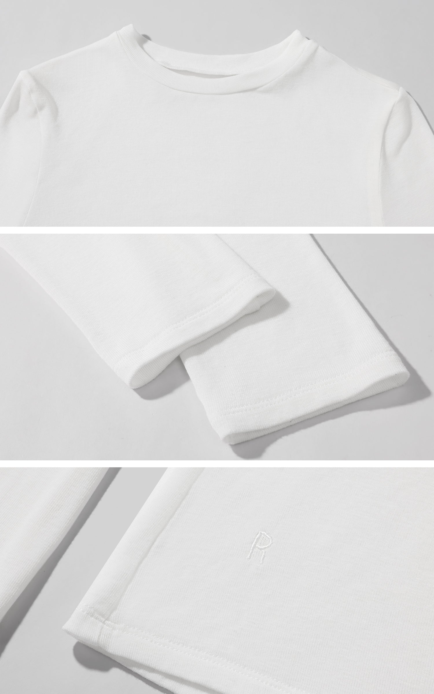 ROVENTE フィットした長袖トップ