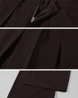 Rase le sol Voluminous Wide-Leg Tailored Pants