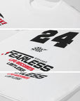 0122stepll Oversized Racing Graphic T-Shirt