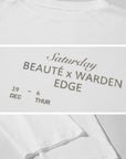WARDEN EDGE Graphic Print Long Sleeve T-Shirt Minimal Streetwear Style