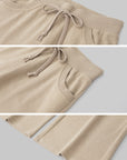 IAMXIAA Velour Zip Hoodie and Wide-Leg Pants Set