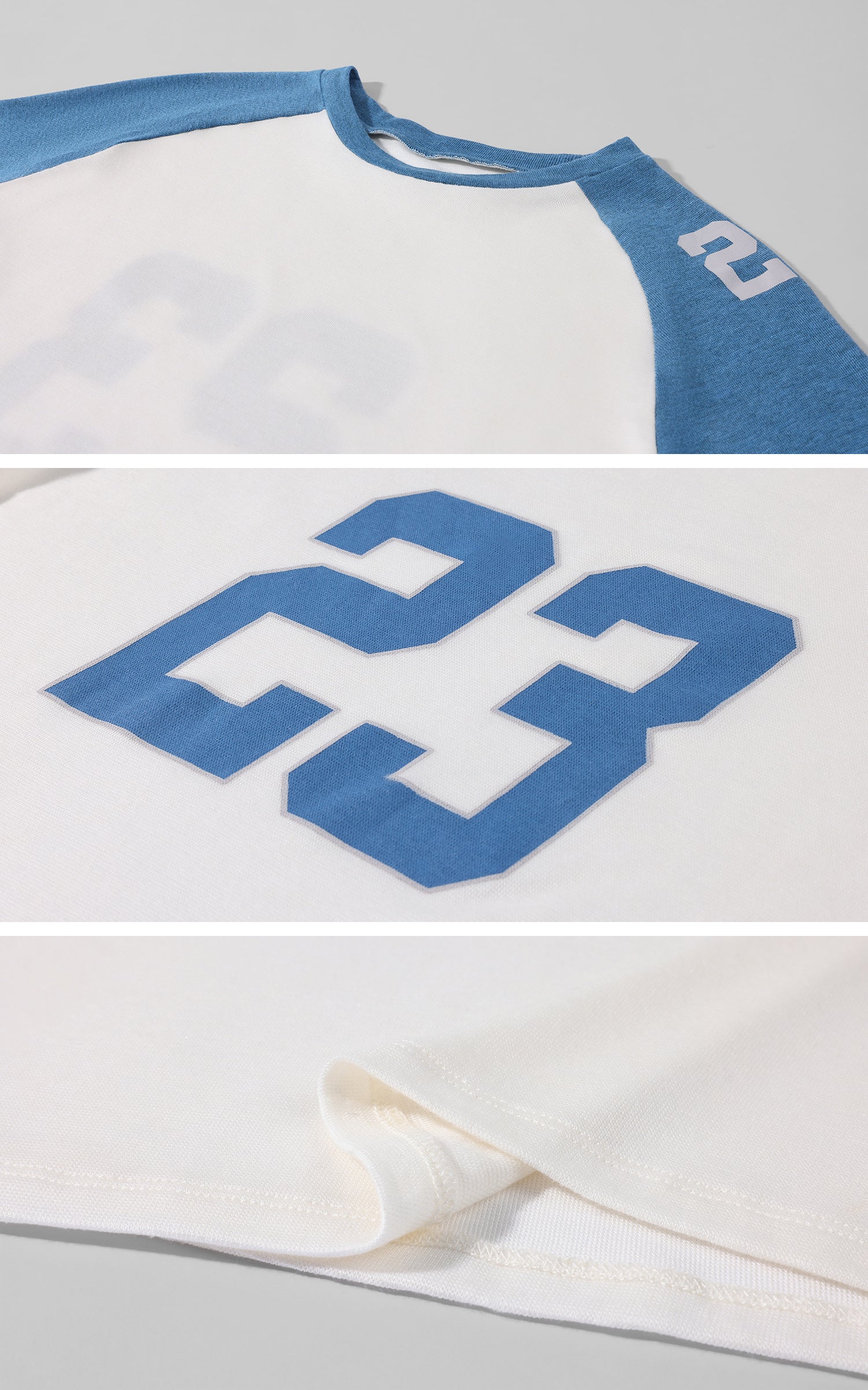 ROVENTE 23 Raglan Fitted Tee
