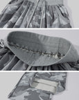 WARDEN EDGE Ghost Camo Wide-Leg Waffle Pants