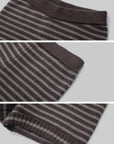 IAMXIAA Striped Knit Low-Rise Shorts