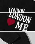 WARDEN EDGE London Heart Graphic Knit Sweater