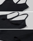 ROVENTE Sheer Draped Two-Piece Set Top and Skirt