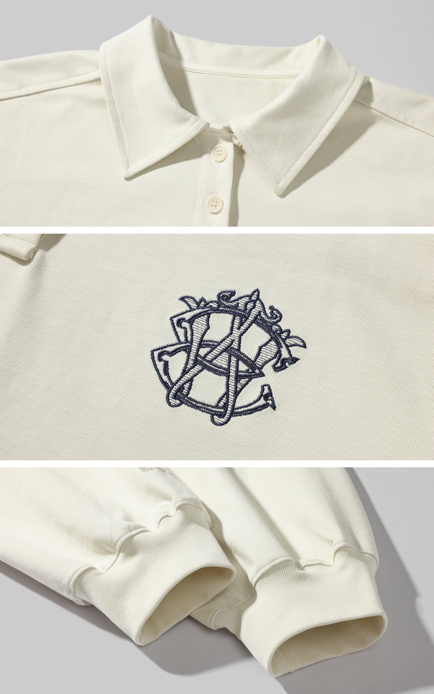 WARDEN EDGE Minimalist Ribbed Knit Lounge Set with Logo Embroidery