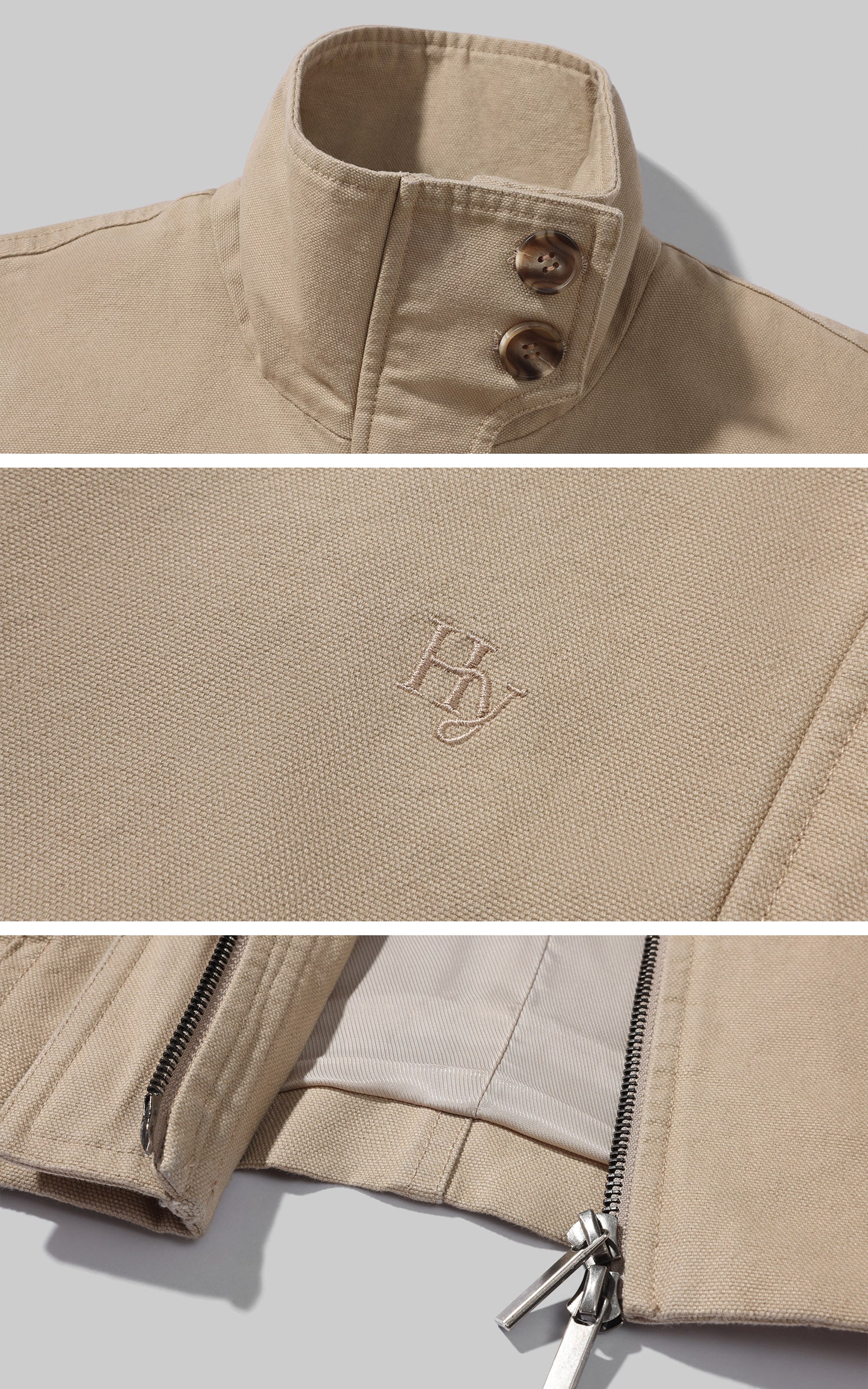 Hydrae Cropped Jacket &amp; Lace Trim Strap Top Set Structured Zip-Up Outerwear Two Piece Outfit