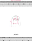 IAMXIAA クロップドデニムジャケット＆ミニスカートセット