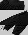 IAMXIAA Low-Rise Gathered Balloon Pants