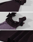 Hydrae Ruffle Halter Top & Midi Skirt Set
