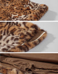 0122stepll Wild Instinct Faux Fur Mini Skirt