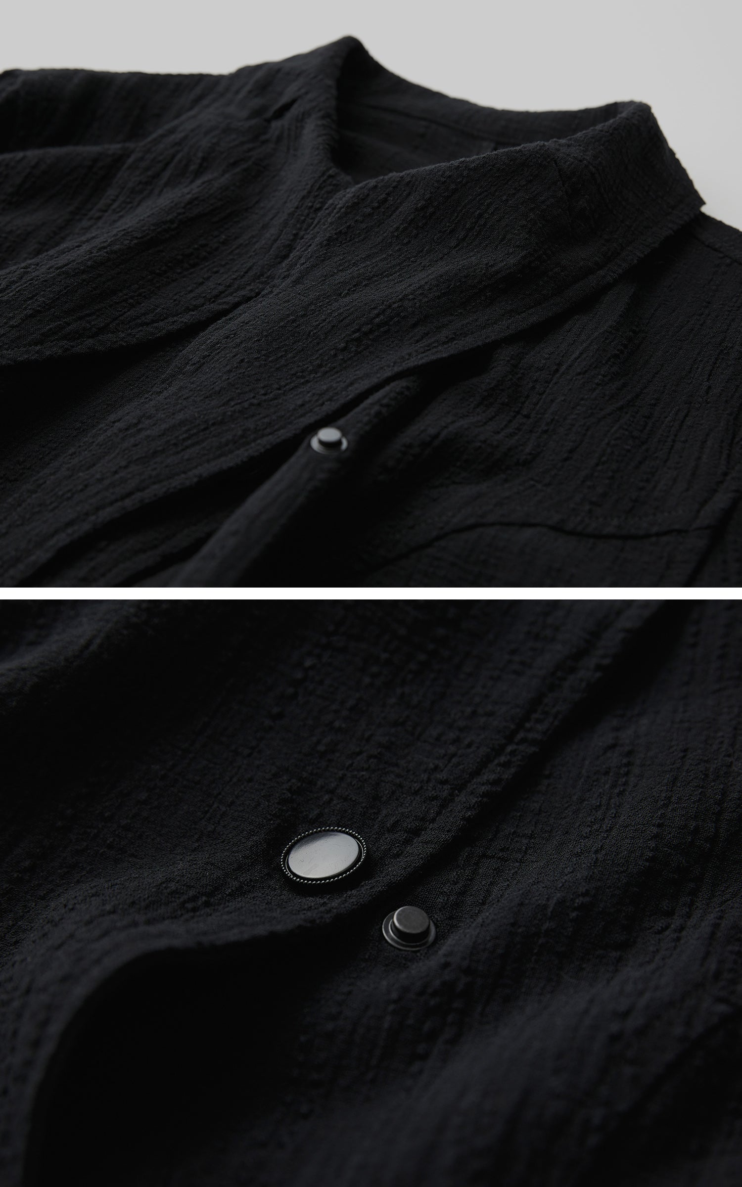 DOINDULGE Deconstructed Fray-Edge Sculpted Shirt