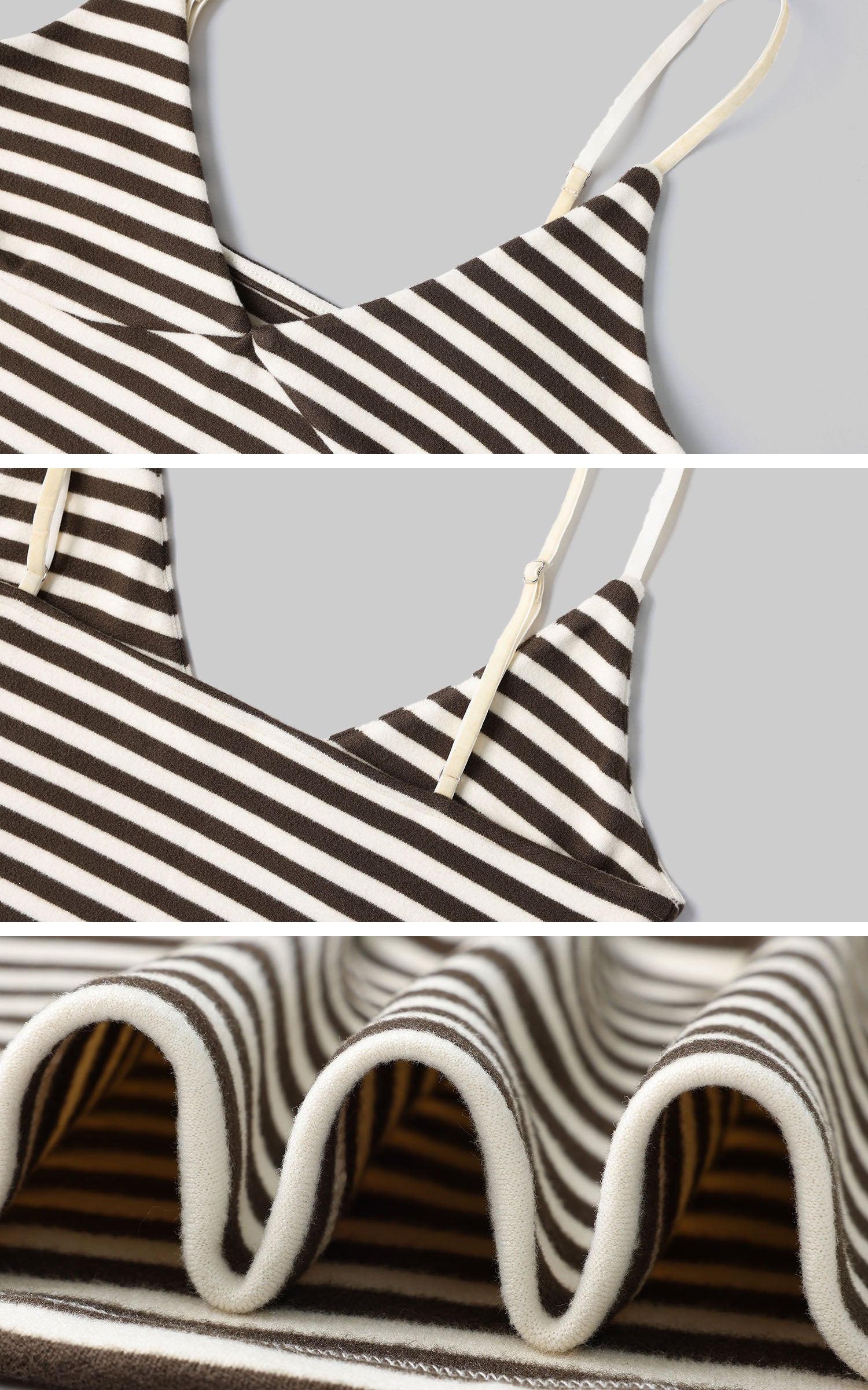 0122stepll 스트라이프 탑, 나시 &amp; 팬츠 3피스 세트