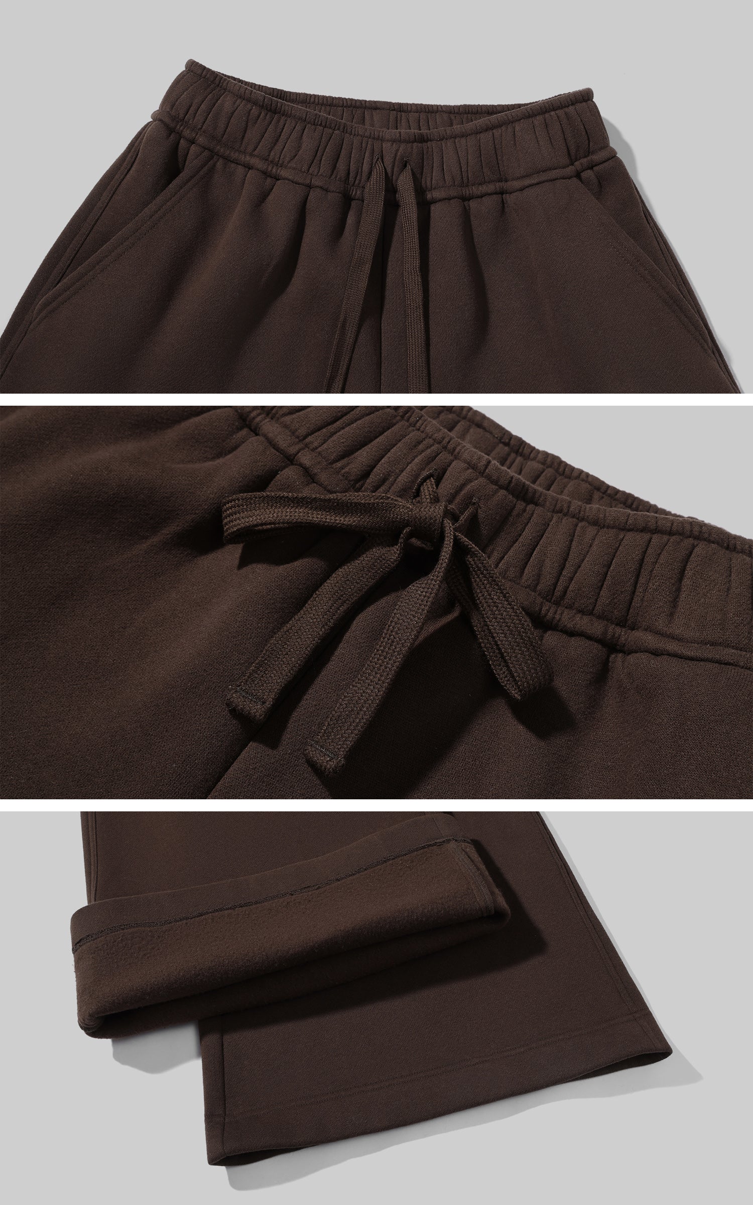 ROVENTE 크롭 후디 &amp; 와이드 팬츠 세트