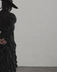 DOINDULGE Gothic Structured Panel Shirt